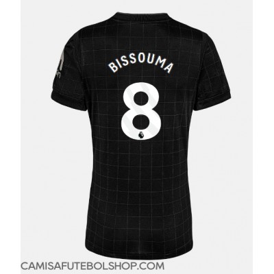 Camisa de time de futebol Tottenham Hotspur Yves Bissouma #8 Replicas 2º Equipamento Feminina 2025-26 Manga Curta Camisa de time de futebol Tottenham Hotspur Yves Bissouma #8 Replicas 2º Equipamento Feminina 2025-26 Manga Curta